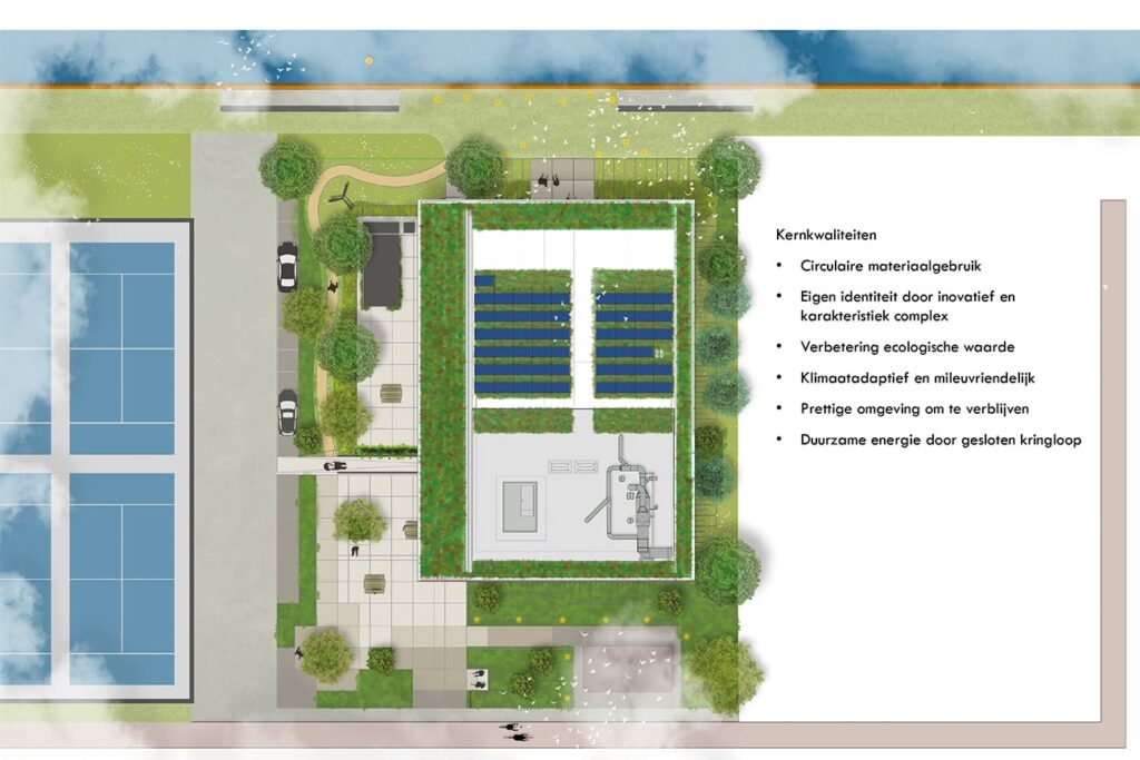 Gebouw, gebruiker en buitenruimte komen samen in Energiehub050 2